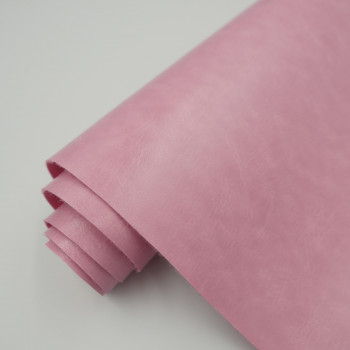 Переплетный кожзам Шевро розовая ракушка 35 х 70 см