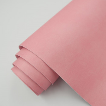 Переплетный кожзам матовый розовый 30 х 140 см