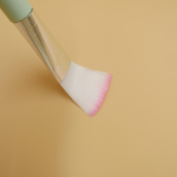Синтетическая кисть Розовый хвостик мятный набор 2 шт