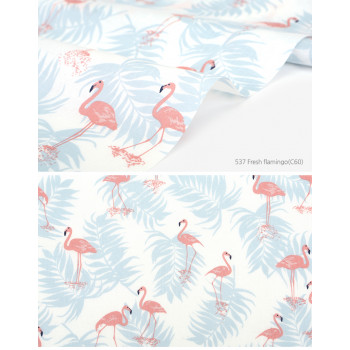 Ткань Dailyllike хлопок 537 Fresh flamingo 45 х 80 см